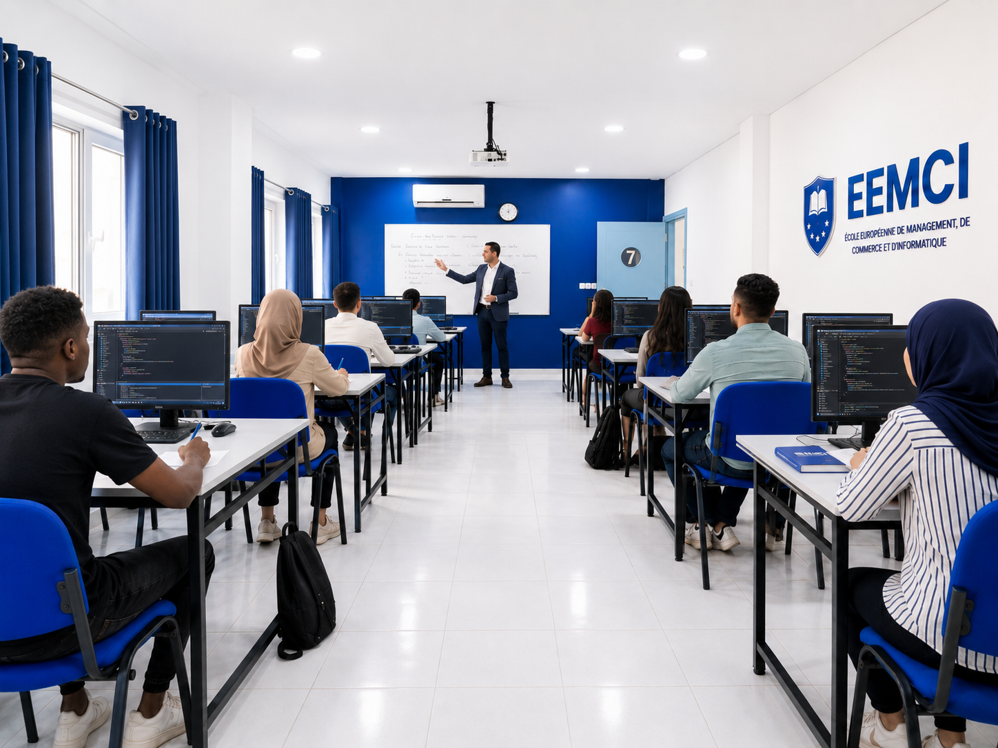 EEMCI Meknès - étudiants en formation professionnelle